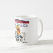 Searsの新しいロゴの郊外の裏庭のトラクタークラブ コーヒーマグカップ (正面右)