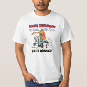 Searsの郊外の裏庭のトラクタークラブ東の枝 Tシャツ