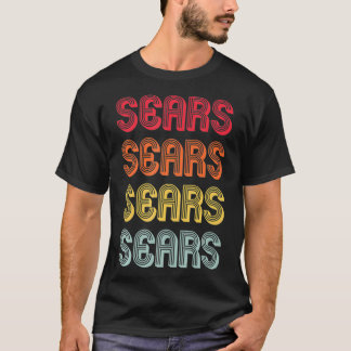 SEARSギフト姓おもしろいレトロヴィンテージ80s誕生日 Tシャツ