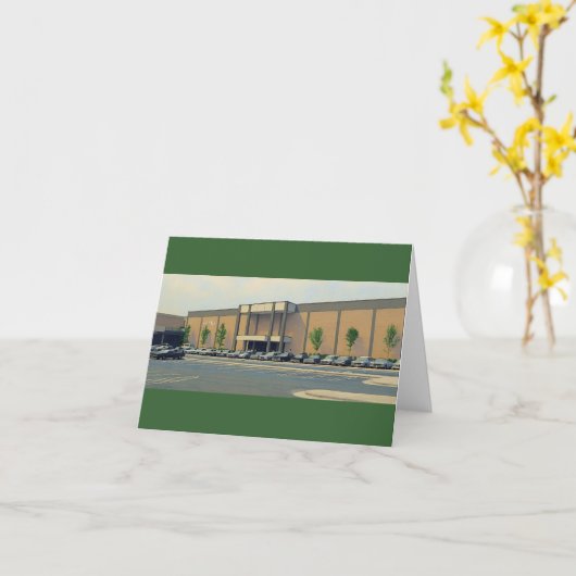 Sears Crabtree Valley Mall イラスト カード (黄色い花)