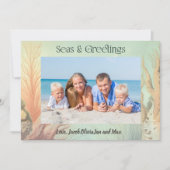Seas and Greetingsビーチ写真 シーズンカード (正面)