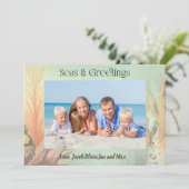 Seas and Greetingsビーチ写真 シーズンカード (スタンド正面)