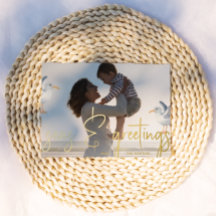 Seas and Greetings Beach Theme Photo Sand