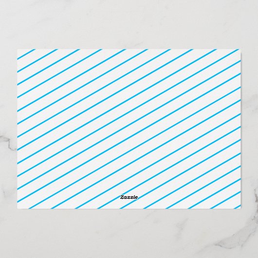 Seas N Greetingsクリスマス航海のいかり写真 箔シーズンカード (裏面)