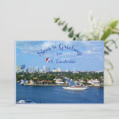 Seas n Greetings from Sunny Ft Lauderdale Florida シーズンカード (スタンド正面)