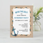 Seas the Day 航海の Retierment（日除けの海） 招待状 (スタンド正面)