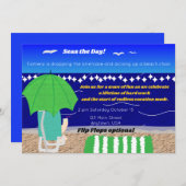 Seas the Day Retirement 招待状 (正面/裏面)