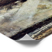 Seascape勉強（雨雲あり）、Seascape雨天あり ポスター (角)