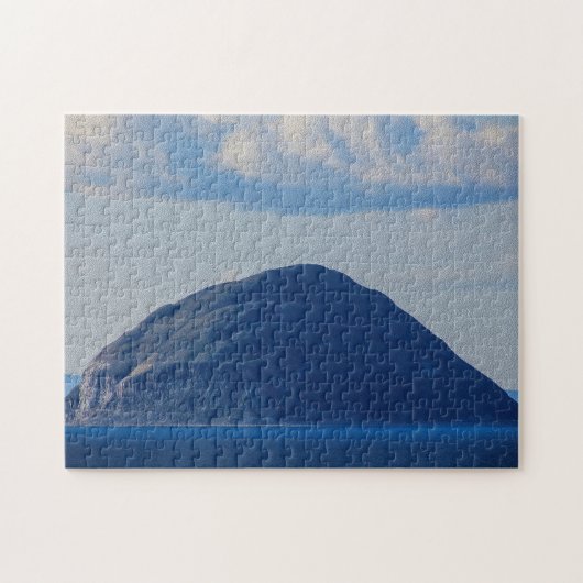 Seascape Ailsa Craig, Ayrshire, Scotland ジグソーパズル (横)
