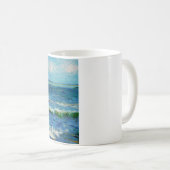 Seascape at Les Saintes-Maries Fine Art コーヒーマグカップ (正面右)