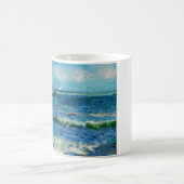 Seascape at Les Saintes-Maries Fine Art コーヒーマグカップ (中央)