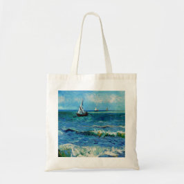 Seascape at Les Saintes-Maries Fine Art トートバッグ