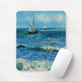 Seascape at Les Saintes-Maries Fine Art マウスパッド (マウス)