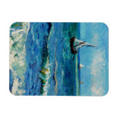 Seascape at Les Saintes-Maries Fine Art マグネット (横)