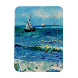 Seascape at Les Saintes-Maries Fine Art マグネット