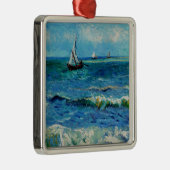 Seascape at Les Saintes-Maries Fine Art メタルオーナメント (右)