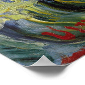 Seascape at Saintes Maries – ビンセント・ヴァン・ゴッホ ポスター (角)
