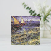 Seascape at Saintes Maries by Vincent van ゴッホ (スタンド正面)