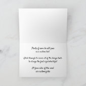 Seascape at Saintes Maries by Vincent van ゴッホ カード (内部)