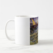 Seascape at Saintes-Maries by Vincent van ゴッホ コーヒーマグカップ (左)