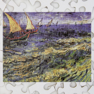 Seascape at Saintes Maries by Vincent van ゴッホ ジグソーパズル