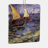 Seascape at Saintes Maries by Vincent van ゴッホ セラミックオーナメント (右)