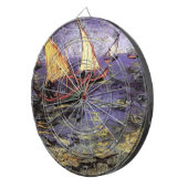 Seascape at Saintes Maries by Vincent van ゴッホ ダーツボード (正面右)