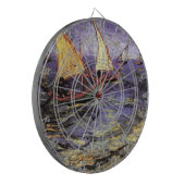 Seascape at Saintes Maries by Vincent van ゴッホ ダーツボード (正面左)