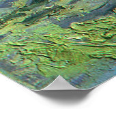 Seascape at Saintes Maries by Vincent van ゴッホ ポスター (角)