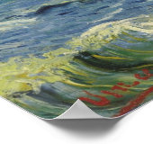 Seascape at Saintes-Maries (F415)ヴァンゴッホファインアート ポスター (角)