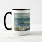 Seascape at Saintes-Maries (F415)ヴァンゴッホファインアート マグカップ (左)