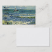 Seascape at Saintes-Maries (F415)ヴァンゴッホファインアート 名刺 (正面/裏面)