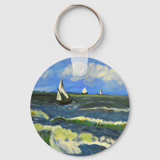 Seascape at Saintes-Maries, Van ゴッホ キーホルダー (正面)
