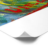 Seascape at Saintes-Maries Vincent Van Gogh ポスター (角)