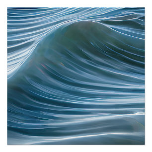 Seascape Calm Waves 46 ポスター
