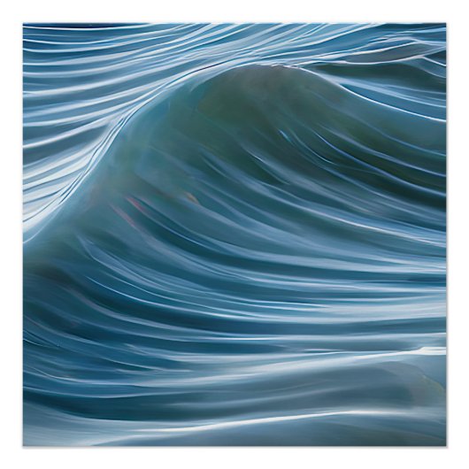 Seascape Calm Waves 46 ポスター (正面)