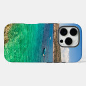 Seascape Fisherman Boat Case‑Mate iPhone Case Case-Mate iPhoneケース (裏面 (横))