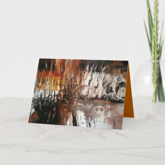 Seascape Greeting Card – 仕上げ カード (正面)