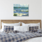 Seascape Les Saintes-Maries-de-la-Mer by Van ゴッホ キャンバスプリント (インサイチュ (寝室))