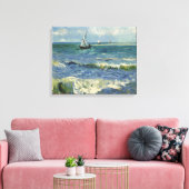 Seascape Les Saintes-Maries-de-la-Mer by Van ゴッホ キャンバスプリント (インサイチュ (リビング))