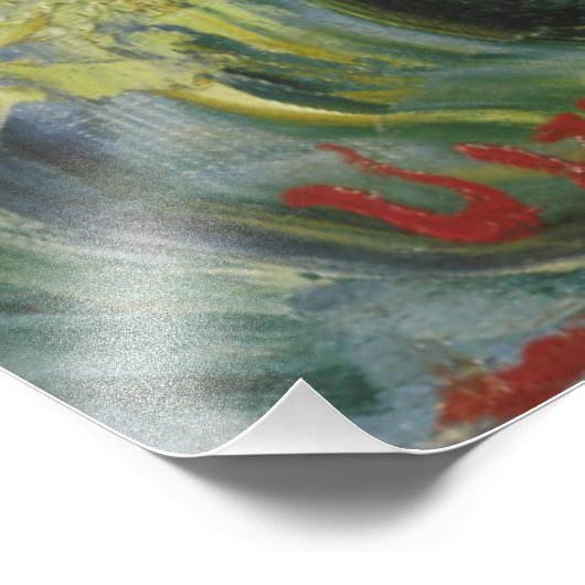 Seascape Les Saintes-Maries-de-la-Mer by Van ゴッホ フォトプリント (角)