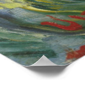 Seascape Les Saintes-Maries-de-la-Mer by Van ゴッホ ポスター (角)