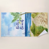 Seascape Life is better at ビーチタオル (正面)
