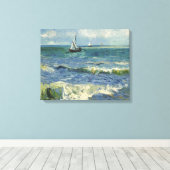 Seascape Near Les Saintes-Maries-de-la-Mer キャンバスプリント (インサイチュ (ウッドフロア))