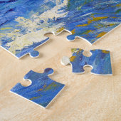 Seascape Saintes-Maries Vincent Van Gogh vibrant ジグソーパズル (側面)
