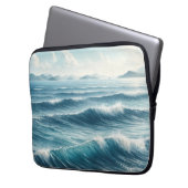 Seascape Serenity ラップトップスリーブ (正面左)