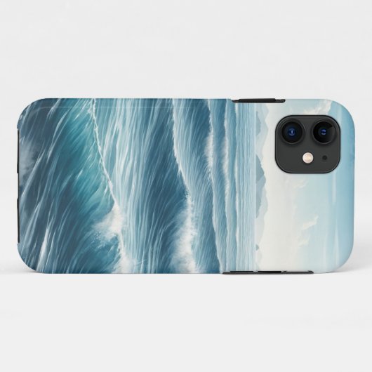 Seascape Serenity Case-Mate iPhoneケース (裏面(横))