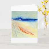 Seascape - Soulscape - Greeting Card カード (黄色い花)