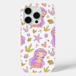 Seascape with Beach, Great Wave & Mount Sea Case iPhone 15 Proケース