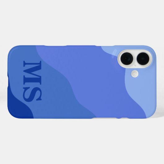 Seascape with Beach, Great Wave & Mount Sea Case Case-Mate iPhoneケース (裏面 (横))